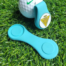 Load image into Gallery viewer, Silicone Golf Hat Clip Ball Marker Holder with Strong Magnetic Attach to Your Pocket Edge Belt Clothes Gift Golf Accessories
