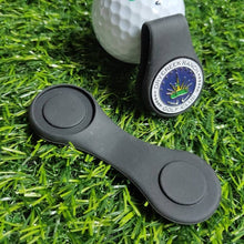 Load image into Gallery viewer, Silicone Golf Hat Clip Ball Marker Holder with Strong Magnetic Attach to Your Pocket Edge Belt Clothes Gift Golf Accessories
