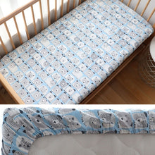Load image into Gallery viewer, Baby Fitted Sheet For Newborns Cotton Soft Crib Bed Sheet For Children Mattress Cover Protector 130x70cm Allow Custom Make
