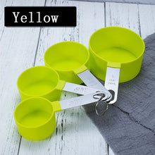 Load image into Gallery viewer, 4Pcs/5pcs/10pcs Multi Purpose Spoons/Cup Measuring Tools PP Baking Accessories Stainless Steel/Plastic Handle Kitchen Gadgets
