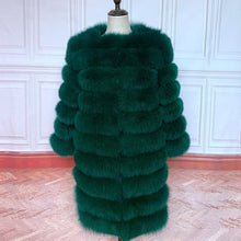 Load image into Gallery viewer, 2020 Real Fox Fur Coat Women Natural Real Fur Jackets Vest  Winter Outerwear Women Clothes
