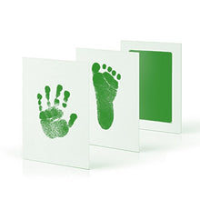 Load image into Gallery viewer, Baby Care Non-Toxic Baby Handprint Footprint Imprint Kit Baby Souvenirs Casting Newborn Footprint Ink Pad Infant Clay Toy Gifts
