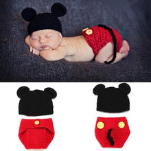 Load image into Gallery viewer, newborn photography props crothet baby clothes boy clothing boys  accessories infant  girl costume crocheted handmade outfit
