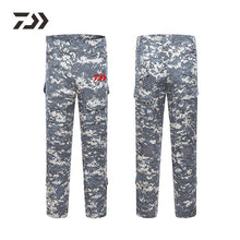 Load image into Gallery viewer, Daiwa Fishing Pants Outdoor Camping Hiking Suit Sport Wear Men Trousers Python Hiking Army Camouflage Suit Fishing Pants
