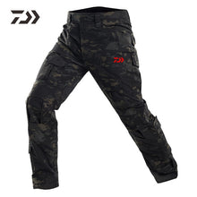 Load image into Gallery viewer, Daiwa Fishing Pants Outdoor Camping Hiking Suit Sport Wear Men Trousers Python Hiking Army Camouflage Suit Fishing Pants
