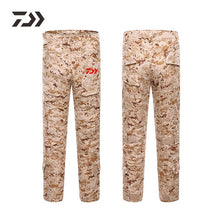Load image into Gallery viewer, Daiwa Fishing Pants Outdoor Camping Hiking Suit Sport Wear Men Trousers Python Hiking Army Camouflage Suit Fishing Pants
