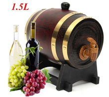 Load image into Gallery viewer, Oak Pine Wine Barrel Storage Special Barrel 1.5L/3L/5L/10L Storage Bucket Beer Casks More Mellow And Flavorful Quick Delivery
