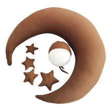 Load image into Gallery viewer, Baby Hat Posing Beans Moon Pillow Stars Set Newborn Photography Props Infants Photo Shooting Accessories
