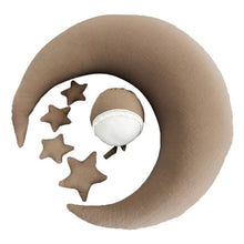 Load image into Gallery viewer, Baby Hat Posing Beans Moon Pillow Stars Set Newborn Photography Props Infants Photo Shooting Accessories
