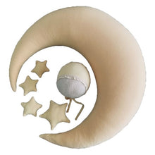 Load image into Gallery viewer, Baby Hat Posing Beans Moon Pillow Stars Set Newborn Photography Props Infants Photo Shooting Accessories
