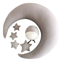 Load image into Gallery viewer, Baby Hat Posing Beans Moon Pillow Stars Set Newborn Photography Props Infants Photo Shooting Accessories
