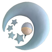 Load image into Gallery viewer, Baby Hat Posing Beans Moon Pillow Stars Set Newborn Photography Props Infants Photo Shooting Accessories
