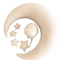 Load image into Gallery viewer, Baby Hat Posing Beans Moon Pillow Stars Set Newborn Photography Props Infants Photo Shooting Accessories
