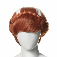 Load image into Gallery viewer, New Year Princess Girls Anna Elsa 2 Wig Headwear Cosplay Snow Queen HairBands Children Jewelry Christmas Party Fancy Headdress

