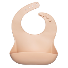 Load image into Gallery viewer, Fashionable Silicon Breastplate Baby Bib Waterproof Solid Infant Bandana Bibs Newborn Feeding Burp Cloth Drooling Scarf Dropship
