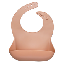 Load image into Gallery viewer, Fashionable Silicon Breastplate Baby Bib Waterproof Solid Infant Bandana Bibs Newborn Feeding Burp Cloth Drooling Scarf Dropship
