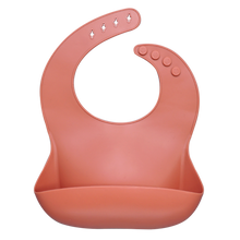 Load image into Gallery viewer, Fashionable Silicon Breastplate Baby Bib Waterproof Solid Infant Bandana Bibs Newborn Feeding Burp Cloth Drooling Scarf Dropship
