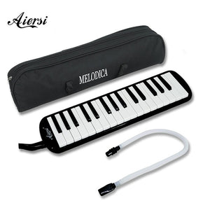 Aiersi 32 Key Melodica Piano Melodic Keyboard Instrument musical gifts with Carrying Bag Strap Mouthpiece