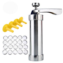 Load image into Gallery viewer, Cookie Molds 4 Nozzles 20 Manual Biscuit Cookie Press Machine Baking Tools Set Dessert Mold Cake Decorating Tools Maker Bakeware
