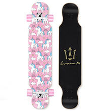 Load image into Gallery viewer, ARDEA Skateboard MS400 107cm/42in Beginnner Russia Maple longboard Boy and Girl Long board Adult Teenager Dancing skate board
