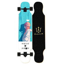 Load image into Gallery viewer, ARDEA Skateboard MS400 107cm/42in Beginnner Russia Maple longboard Boy and Girl Long board Adult Teenager Dancing skate board
