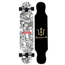 Load image into Gallery viewer, ARDEA Skateboard MS400 107cm/42in Beginnner Russia Maple longboard Boy and Girl Long board Adult Teenager Dancing skate board
