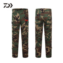 Load image into Gallery viewer, Men Suit For Fishing Pants Outdoor Camping Hiking Sport Wear Fishing Clothes Men Trousers Camouflage Jackets Fishing Shirts
