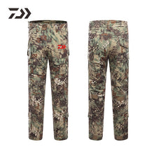 Load image into Gallery viewer, Men Suit For Fishing Pants Outdoor Camping Hiking Sport Wear Fishing Clothes Men Trousers Camouflage Jackets Fishing Shirts
