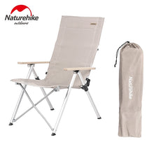 Load image into Gallery viewer, Naturehike Chair Camping Chair Folding Chair Outdoor Wood Chair nature hike chair Camp Chair NH Relax Chair Picnic Beach Chair
