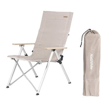 Load image into Gallery viewer, Naturehike Chair Camping Chair Folding Chair Outdoor Wood Chair nature hike chair Camp Chair NH Relax Chair Picnic Beach Chair

