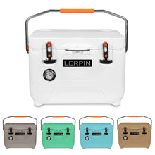 Load image into Gallery viewer, High Quality Top Seller Lerpin 25QT Rotomolded Plastic Camping Portable Mini Fridge Cooler Box
