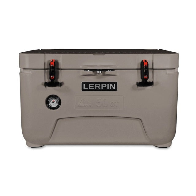 Wholesale 50qt Rotomolded Food Grade LLDPE  Ice Cooler Box From LERPIN Factory
