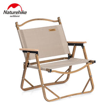Load image into Gallery viewer, Naturehike Chair Outdoor Folding Chair Wood NH Chair Relax Chair Portable Foldable Picnic Chair nature hike Chair Camping Chair

