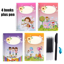 Load image into Gallery viewer, Magic Calligraphy That Can Be Reused Handwriting Copybook Set for Kid Calligraphic Letter Writing Art Supplies Dropshipping
