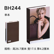 Load image into Gallery viewer, Fake Books Openable Home Decoration Book Box Stylish and Beautiful Desktop Decoration Can Be Customized Storage Fake Book Box
