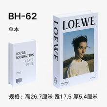 Load image into Gallery viewer, Fake Books Openable Home Decoration Book Box Stylish and Beautiful Desktop Decoration Can Be Customized Storage Fake Book Box
