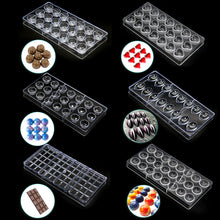 Load image into Gallery viewer, New Arrival Clear Hard Chocolate Mold Maker Polycarbonate PC DIY 21 Diamond Candy Mold Mould Bakeware Wholesale Free Shipping
