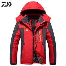 Load image into Gallery viewer, Men Suit for Fishing Jacket Waterproof Windproof Warm Thick Pants Fishing Shirt Sports Fishing Suit Winter Men Fishing Wear
