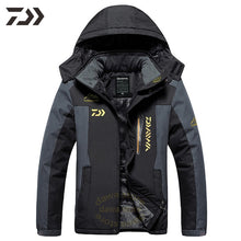 Load image into Gallery viewer, Men Suit for Fishing Jacket Waterproof Windproof Warm Thick Pants Fishing Shirt Sports Fishing Suit Winter Men Fishing Wear
