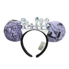 Load image into Gallery viewer, Mermaid princess Minnie Ears Headband Big Sequin Bows EARS COSTUME Headband Cosplay Plush Adult/Kids Headband Gift
