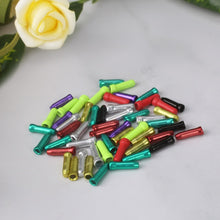Load image into Gallery viewer, 50 Pcs/lot MTB Bike Bicycle Brake Shifter Aluminum Inner Cable Tips Crimps Cycle Cycling Parts Derailleur Shift Cables End Caps
