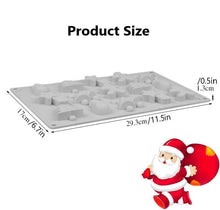 Load image into Gallery viewer, Silicone Christmas Pine Tree Candle Molds Soap Molds Baking Molds Moulds For DIY Xmas Candle Making Soap Making Baking Mold
