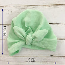 Load image into Gallery viewer, Flower Baby Hat Toddler Turban 6m-18m Infant Baby Headwraps Kids Bonnet Hat Newborn Baby Hat

