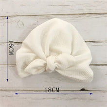 Load image into Gallery viewer, Flower Baby Hat Toddler Turban 6m-18m Infant Baby Headwraps Kids Bonnet Hat Newborn Baby Hat
