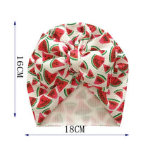 Load image into Gallery viewer, Flower Baby Hat Toddler Turban 6m-18m Infant Baby Headwraps Kids Bonnet Hat Newborn Baby Hat

