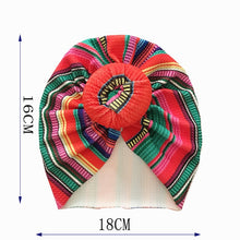 Load image into Gallery viewer, Flower Baby Hat Toddler Turban 6m-18m Infant Baby Headwraps Kids Bonnet Hat Newborn Baby Hat

