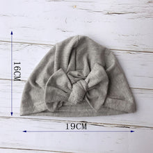Load image into Gallery viewer, Flower Baby Hat Toddler Turban 6m-18m Infant Baby Headwraps Kids Bonnet Hat Newborn Baby Hat
