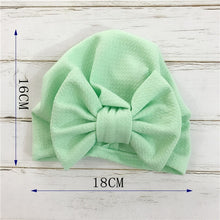 Load image into Gallery viewer, Flower Baby Hat Toddler Turban 6m-18m Infant Baby Headwraps Kids Bonnet Hat Newborn Baby Hat
