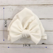 Load image into Gallery viewer, Flower Baby Hat Toddler Turban 6m-18m Infant Baby Headwraps Kids Bonnet Hat Newborn Baby Hat
