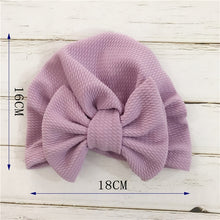 Load image into Gallery viewer, Flower Baby Hat Toddler Turban 6m-18m Infant Baby Headwraps Kids Bonnet Hat Newborn Baby Hat
